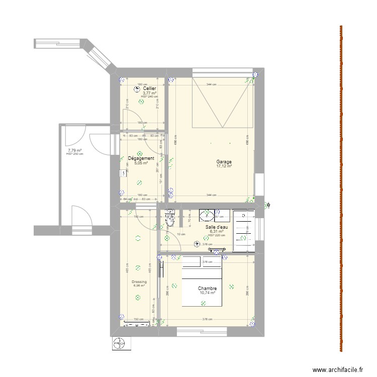 SuitePEl. Plan de 0 pièce et 0 m2