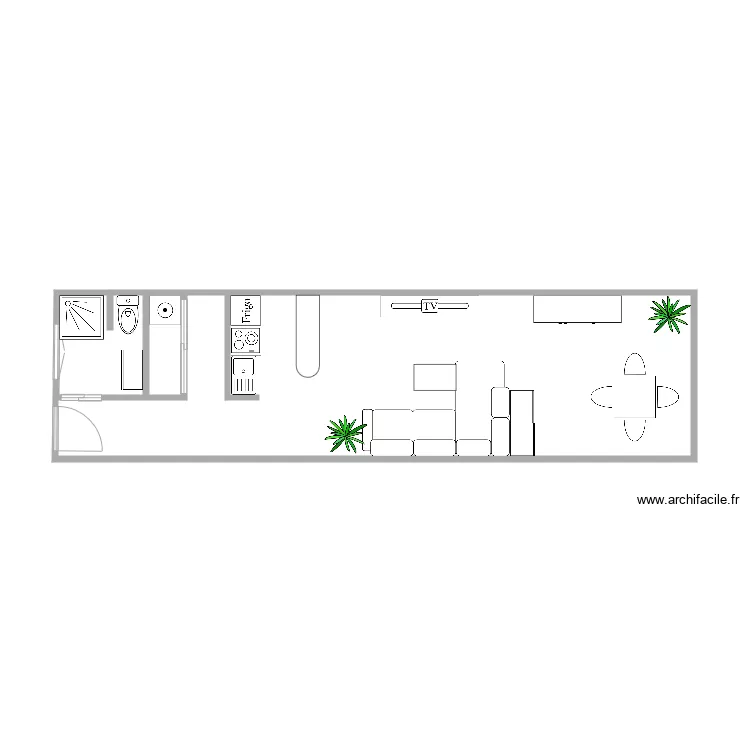 T&ecirc;te molle. Plan de 