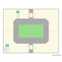 Plan batiment principal 1&eacute;tage - PIU lutte contre l'incendie