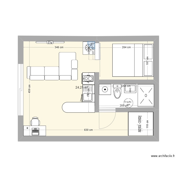 Alex 3. Plan de 0 pièce et 0 m2