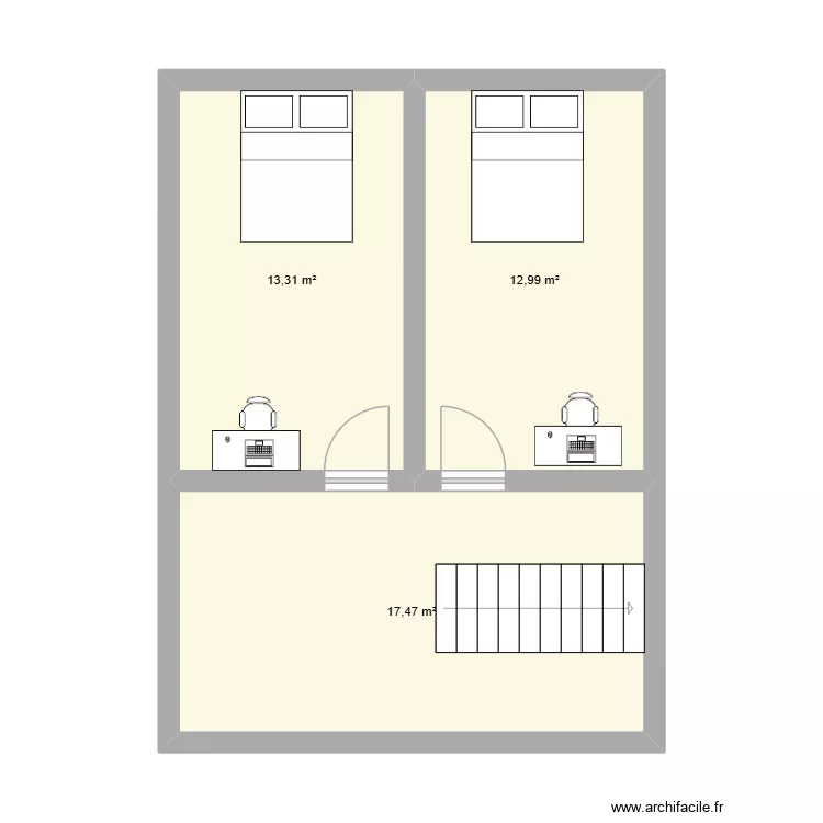 agrandissement amelie. Plan de 3 et 44 m² agrandissement amelie. Plan de 3 et 44 m²