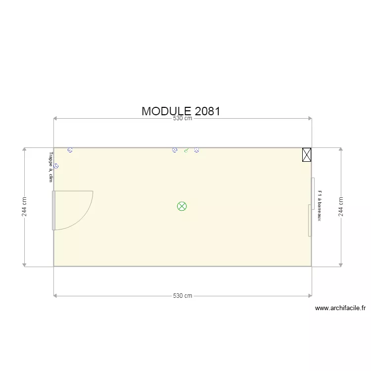 MODULE 2081. Plan de 