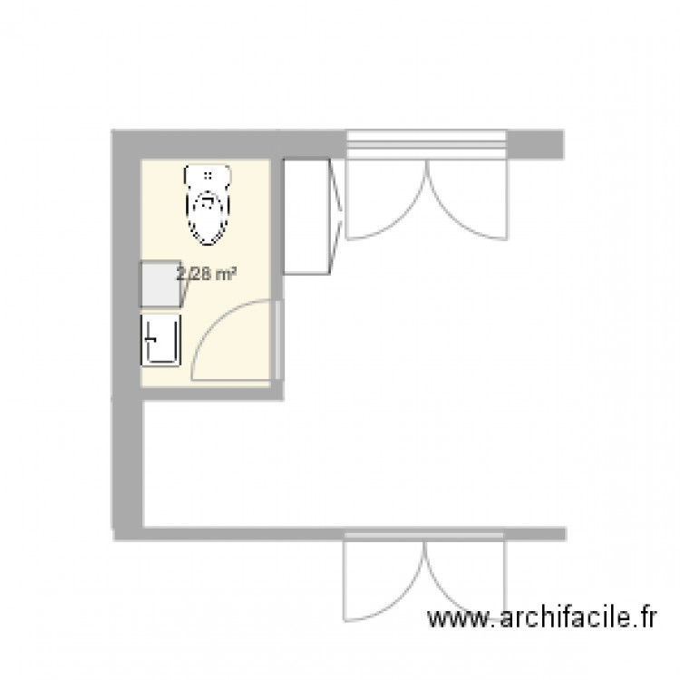  WC carmel. Plan de 0 pièce et 0 m2