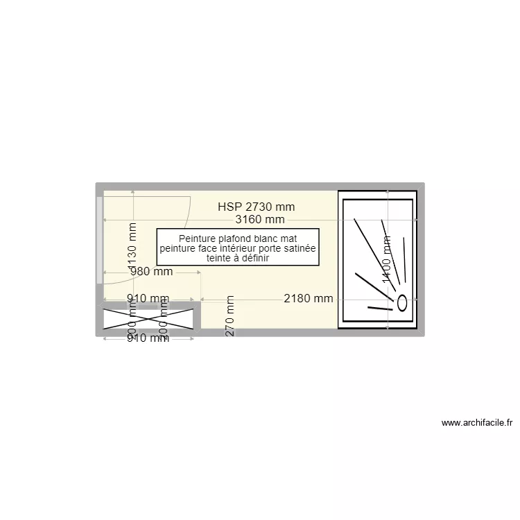 PROU TETE / D22080128 / Peinture. Plan de 