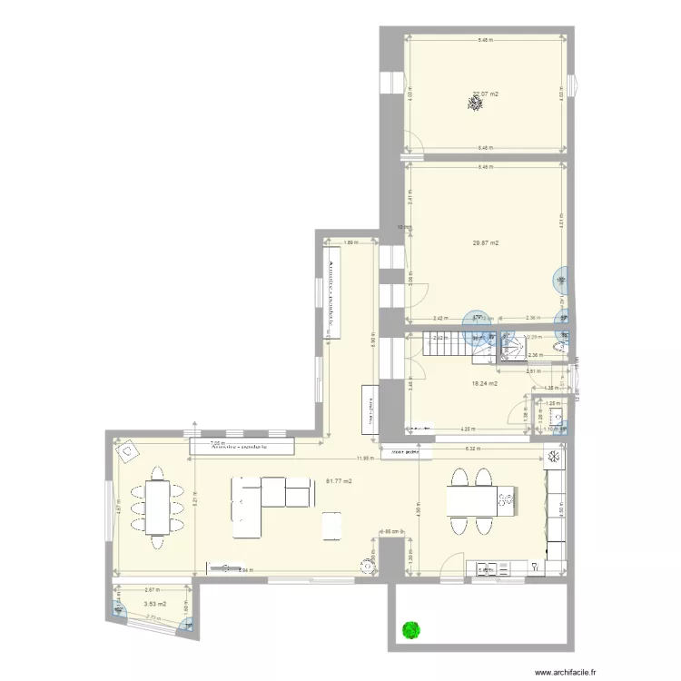 maisN CUISINE SALON. Plan de 0 pièce et 0 m2 maisN CUISINE SALON. Plan de 0 pièce et 0 m2