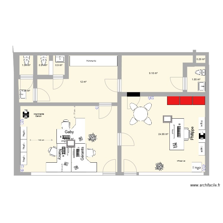 Bureaux Niton II. Plan de 0 pièce et 0 m2