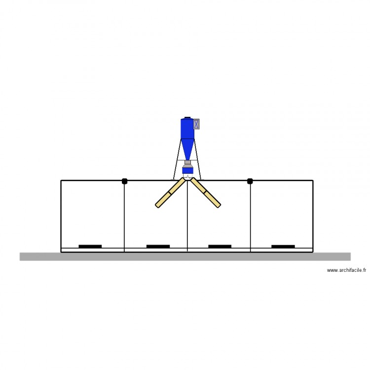 Avermes. Plan de 0 pièce et 0 m2