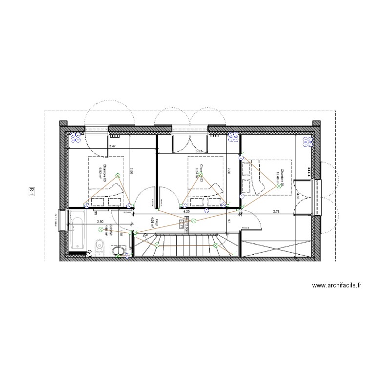etaget4v2. Plan de 0 pièce et 0 m2