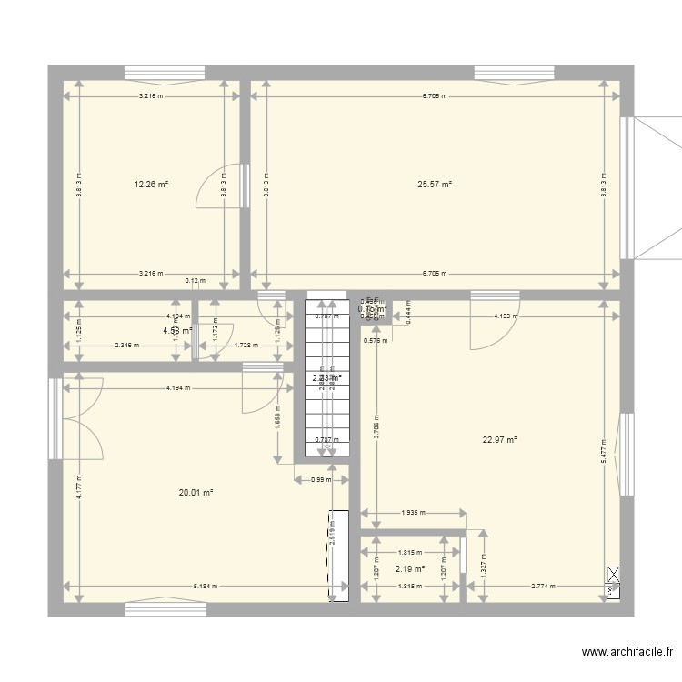 Plan Flo RDC . Plan de 0 pièce et 0 m2