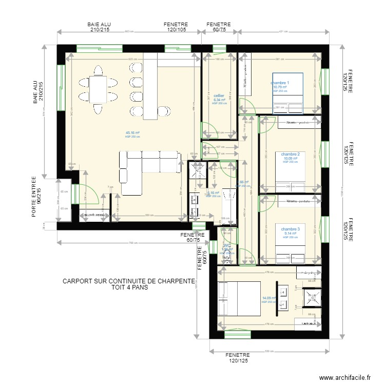 bourdier. Plan de 0 pièce et 0 m2