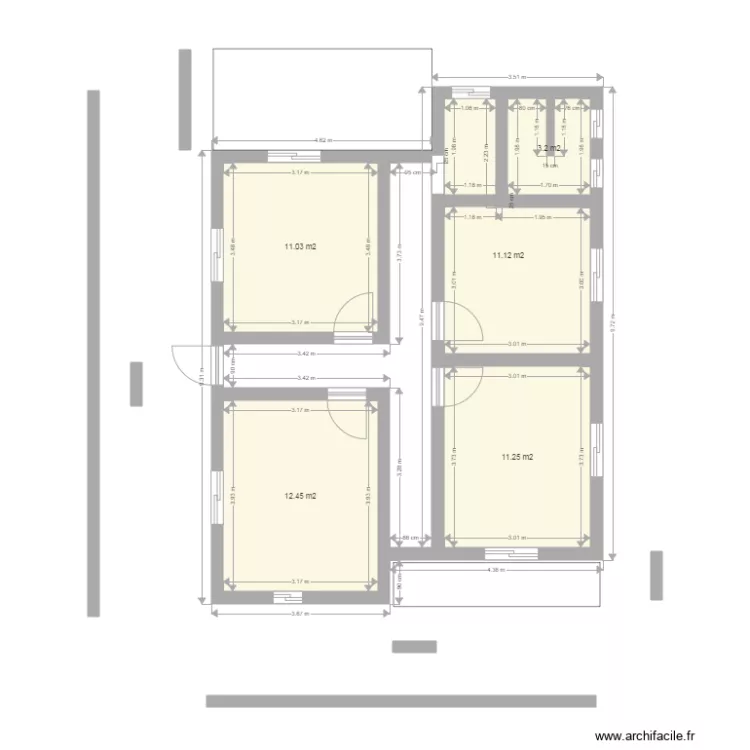 Plan Ambohimandray. Plan de 
