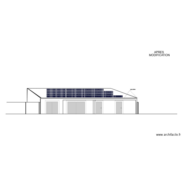 vue sud 1. Plan de 0 pièce et 0 m2