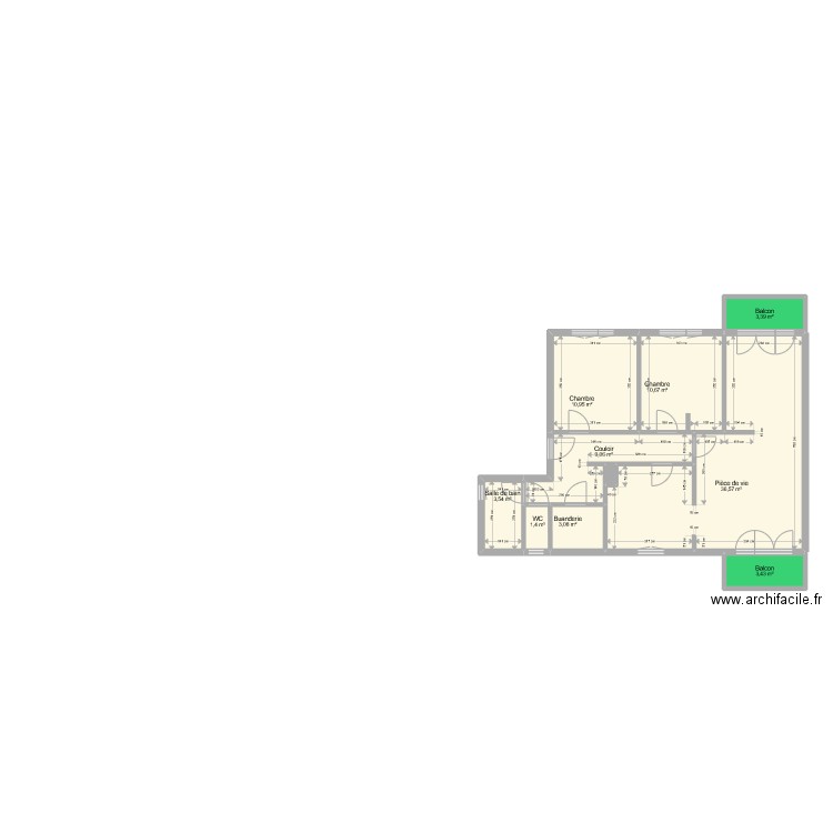BERNARD N. Plan de 0 pièce et 0 m2