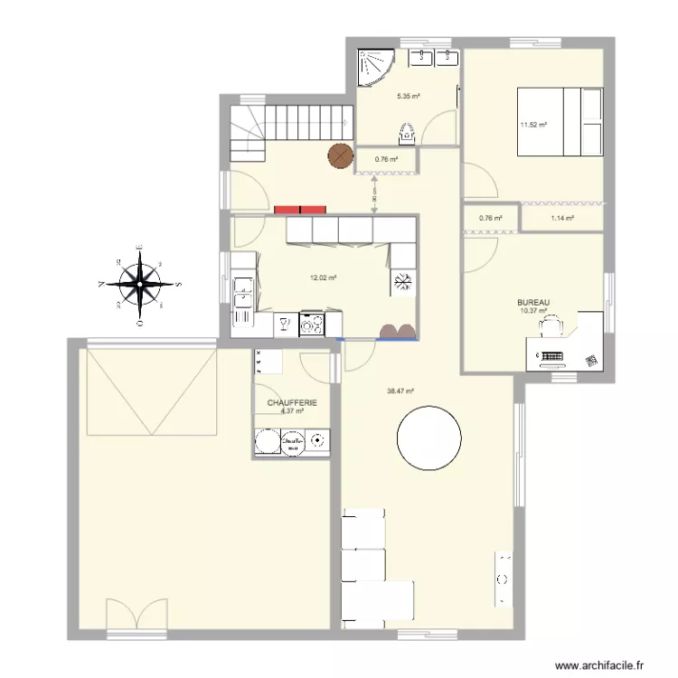 2CH RDC ET ETAGE 2. Plan de 2CH RDC ET ETAGE 2. Plan de