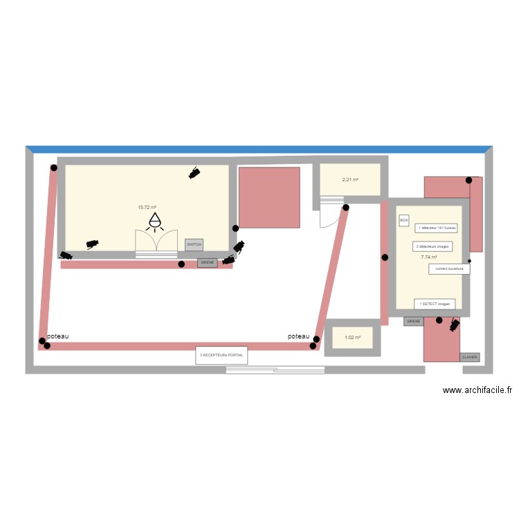 HIS. Plan de 0 pièce et 0 m2