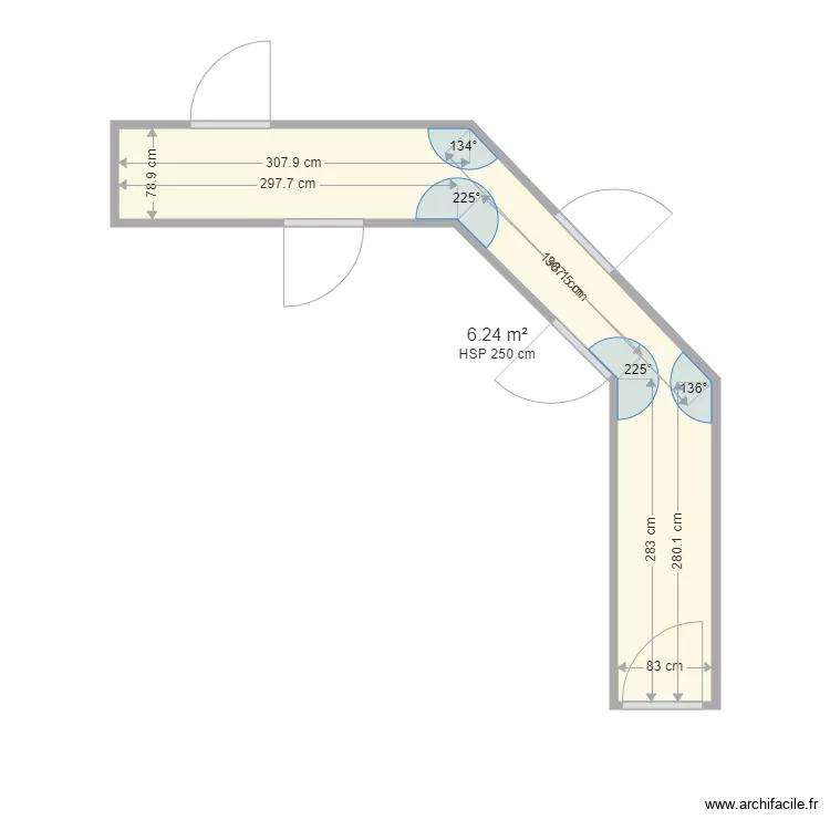 MIDI J JAURES 4 GRENIER. Plan de 