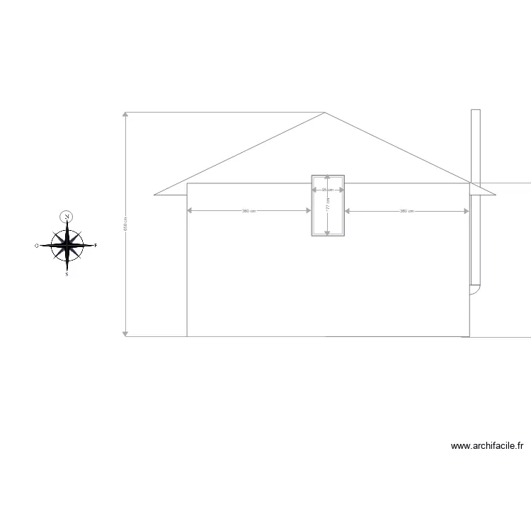 Mams Fa&ccedil;ade Nord 01. Plan de 