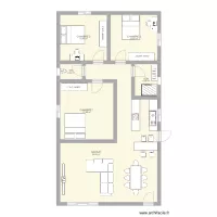 PLAN CONSTRUCTION T4 PLEIN RECTANGLE 2