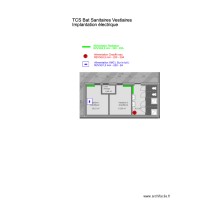 TCS Bat Sanitaires Vestiaires Implantation électrique