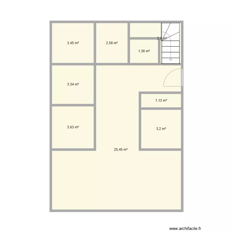ARSLAN Maison. Plan de 