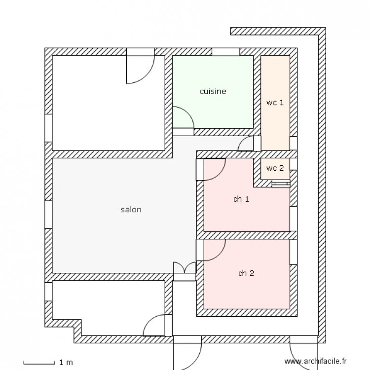 olivier plan 1 vue dessus. Plan de 0 pièce et 0 m2