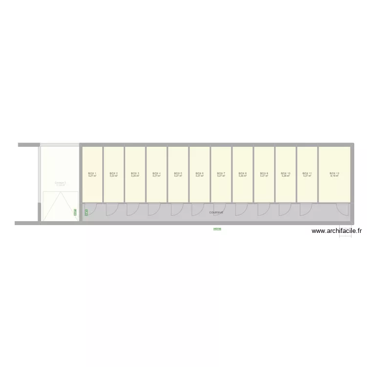 2022EOM2169 - SCI COBALAU. Plan de 