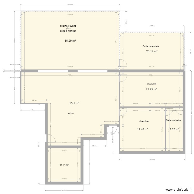 plan maison maaud. Plan de 0 pièce et 0 m2