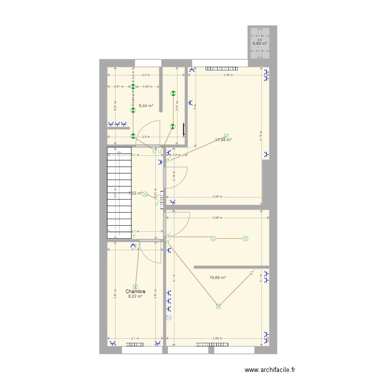 2eme 49MC Reno elec. Plan de 0 pièce et 0 m2