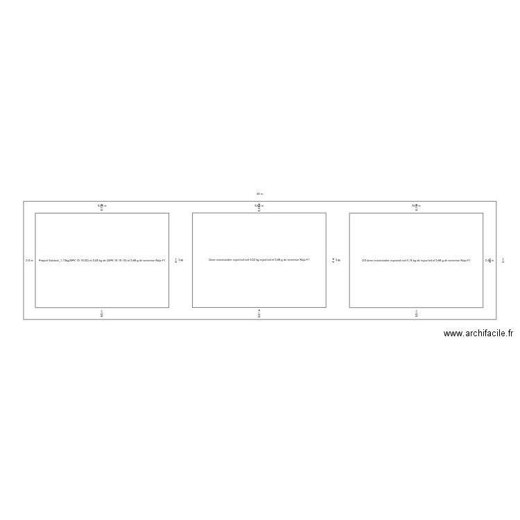 Parcelles pilotes . Plan de 0 pièce et 0 m2