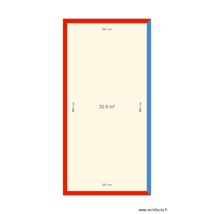 BI 5725 rdc côté. Plan de 0 pièce et 0 m2