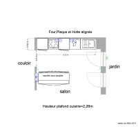 plan cuisine rectifié le 10 mars 21