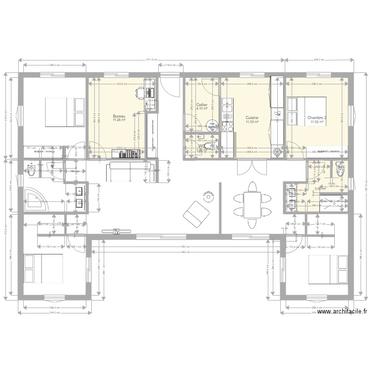 Maison Tipponu 1. Plan de 0 pièce et 0 m2