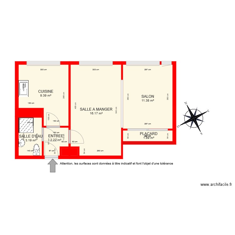 BI 5250 coté. Plan de 0 pièce et 0 m2