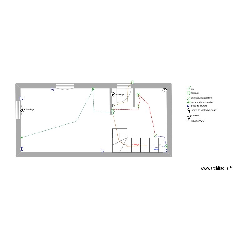 brillet RDC. Plan de 0 pièce et 0 m2