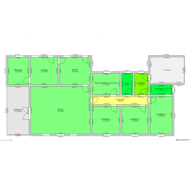 PLAN 3  UN TOIT PAR TOI PROJET RDC. Plan de 0 pièce et 0 m2