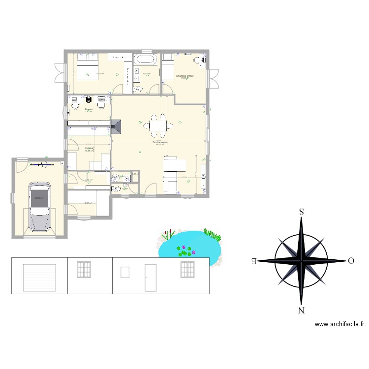 Capens 3. Plan de 0 pièce et 0 m2