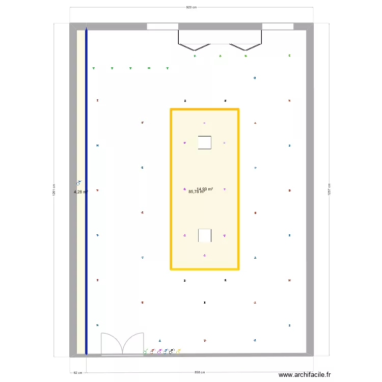 ECL Auberge. Plan de ECL Auberge. Plan de