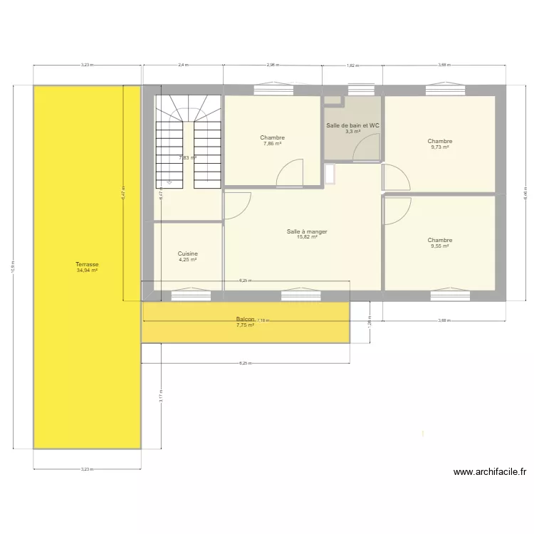maison VIOLETA. Plan de maison VIOLETA. Plan de