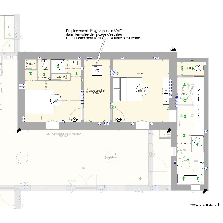 Talon projet novembre 2018 v3. Plan de 0 pièce et 0 m2