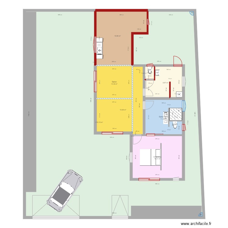 le 8 decembre. Plan de 0 pièce et 0 m2