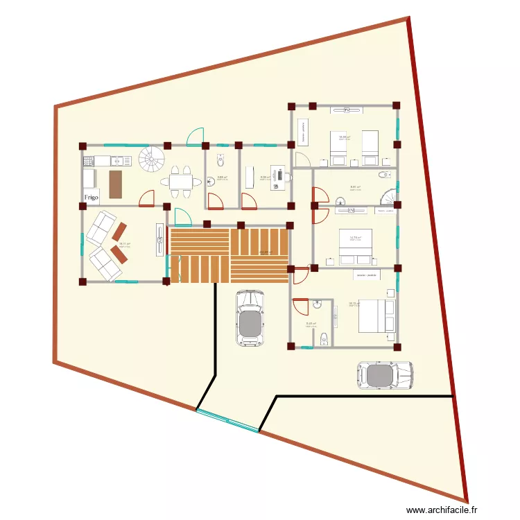 plan181119 colonnes. Plan de 