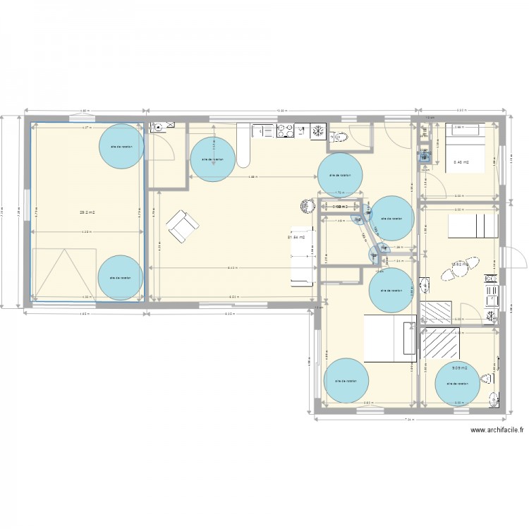 Maison 9. Plan de 0 pièce et 0 m2