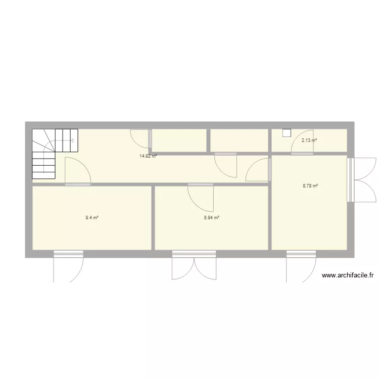 Val&egrave;ne maison berger 1er &eacute;tage bon. Plan de 