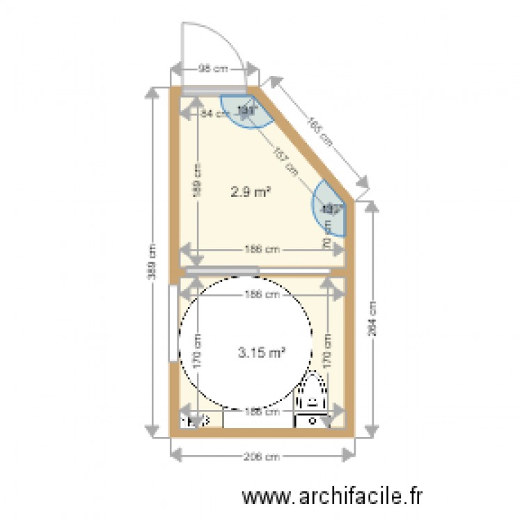 Plan. Plan de 0 pièce et 0 m2