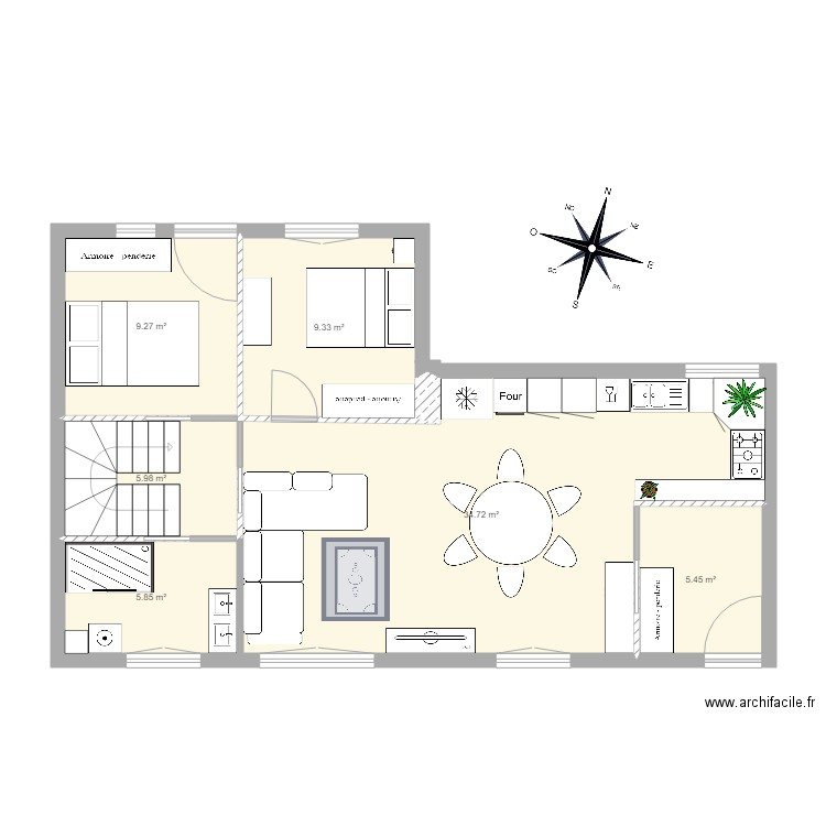 Maison Gien 1. Plan de 0 pièce et 0 m2