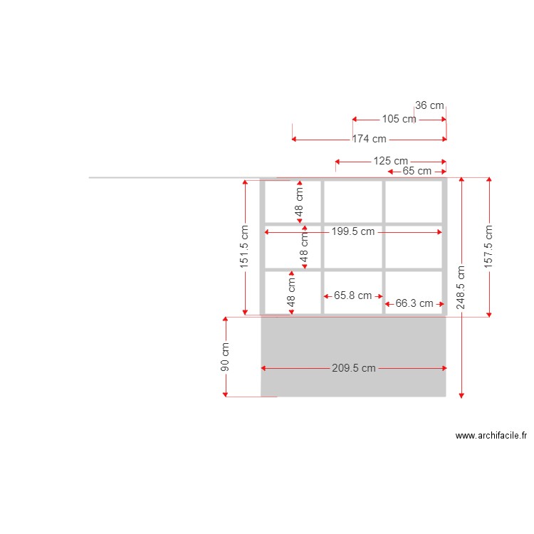 verrière fonck 2. Plan de 0 pièce et 0 m2