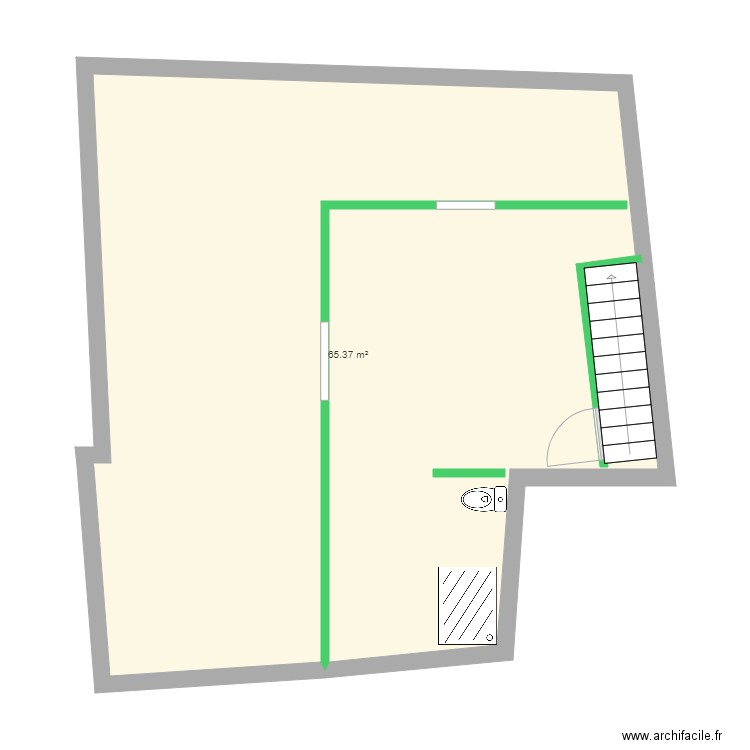 1ER PORTICUS. Plan de 0 pièce et 0 m2