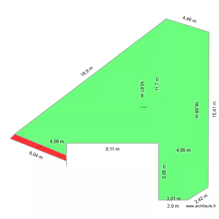 jardin 1. Plan de 2 et 179 m² jardin 1. Plan de 2 et 179 m²