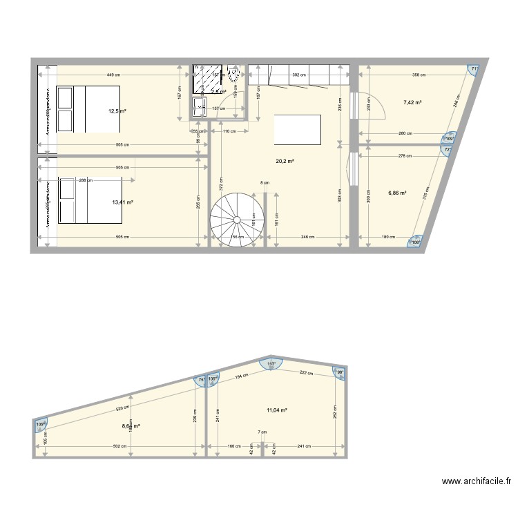 182 ru JP base3. Plan de 0 pièce et 0 m2