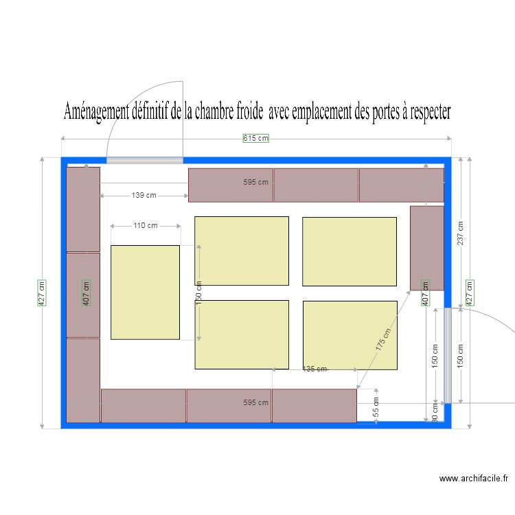 CHAMBRE FROIDE Pascal. Plan de 0 pièce et 0 m2